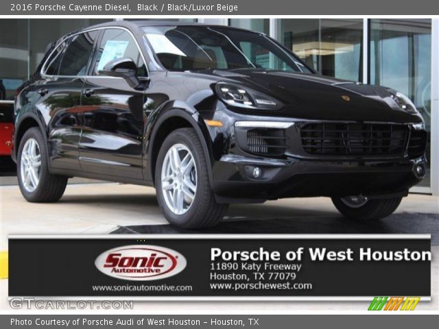 2016 Porsche Cayenne Diesel in Black