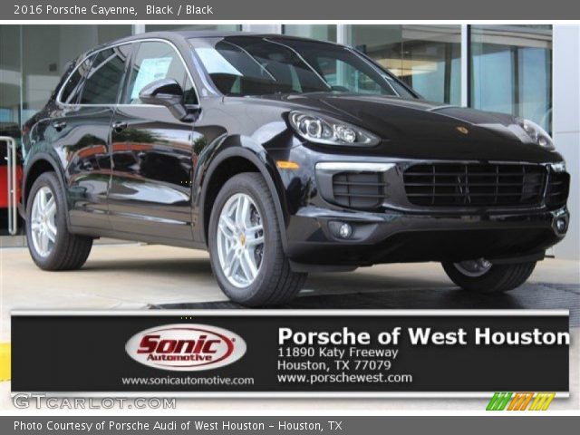 2016 Porsche Cayenne  in Black