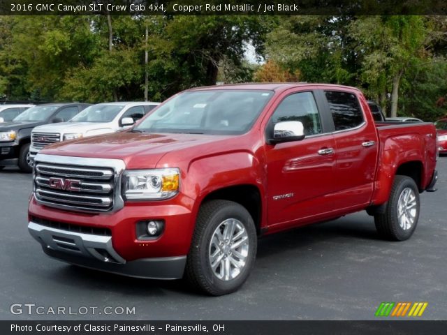 2016 GMC Canyon SLT Crew Cab 4x4 in Copper Red Metallic