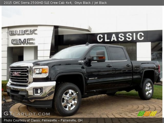 2015 GMC Sierra 2500HD SLE Crew Cab 4x4 in Onyx Black