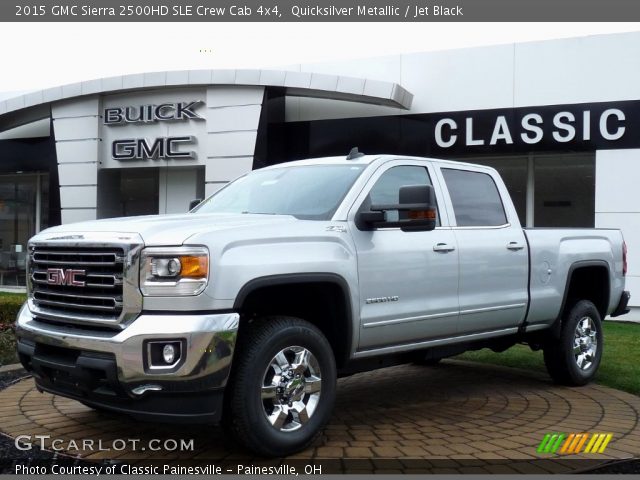 2015 GMC Sierra 2500HD SLE Crew Cab 4x4 in Quicksilver Metallic