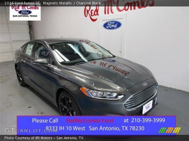 2016 Ford Fusion SE in Magnetic Metallic