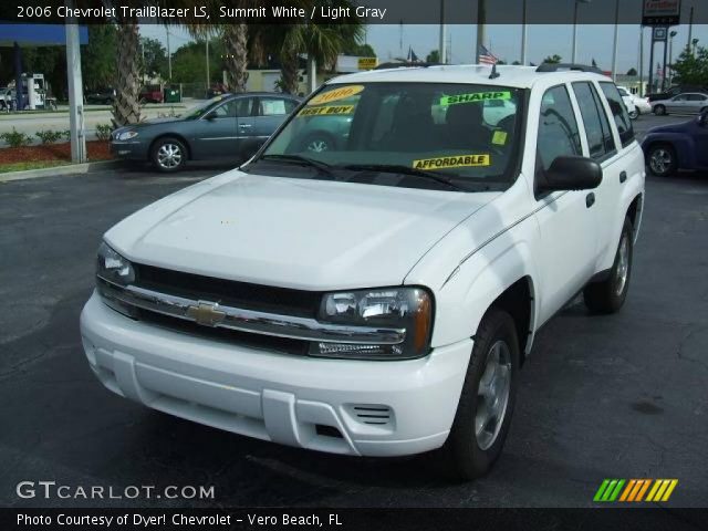 2006 Chevrolet TrailBlazer LS in Summit White