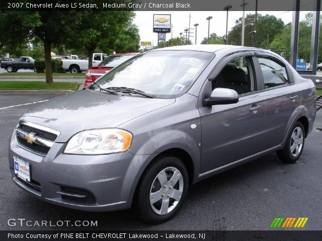 2007 Chevrolet Aveo LS Sedan in Medium Gray