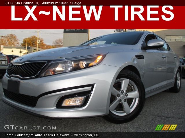 2014 Kia Optima LX in Aluminum Silver