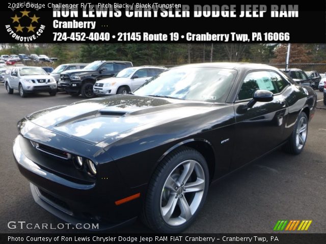 2016 Dodge Challenger R/T in Pitch Black