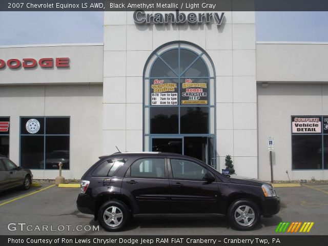 2007 Chevrolet Equinox LS AWD in Black Amethyst Metallic