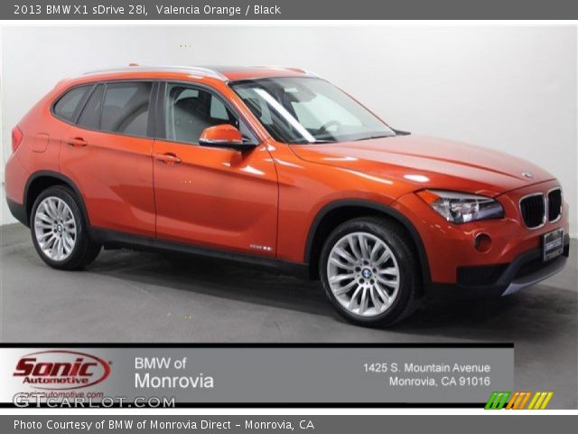 2013 BMW X1 sDrive 28i in Valencia Orange