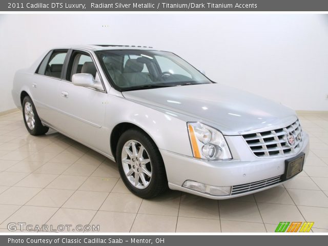 2011 Cadillac DTS Luxury in Radiant Silver Metallic