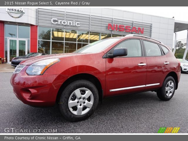 2015 Nissan Rogue Select S in Cayenne Red