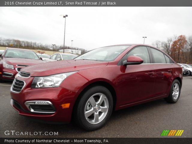 2016 Chevrolet Cruze Limited LT in Siren Red Tintcoat