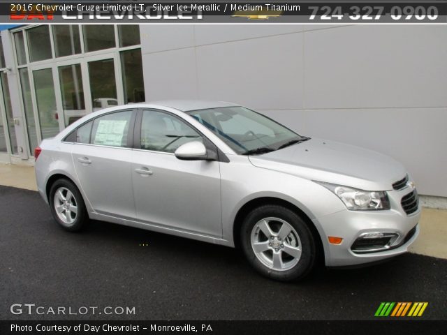 2016 Chevrolet Cruze Limited LT in Silver Ice Metallic