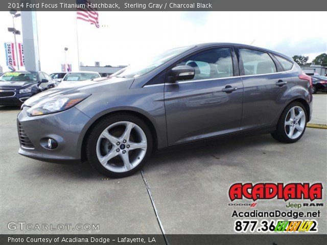 2014 Ford Focus Titanium Hatchback in Sterling Gray