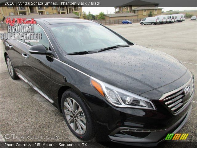 2016 Hyundai Sonata Limited in Phantom Black