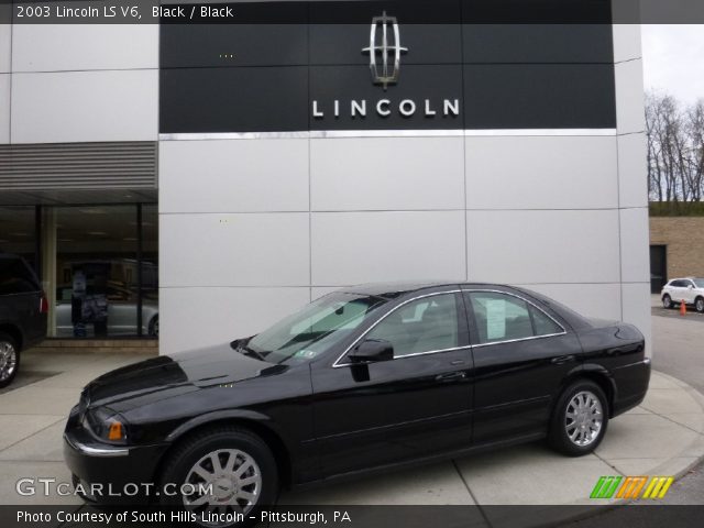2003 Lincoln LS V6 in Black