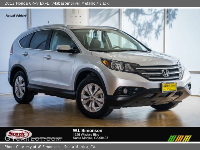 2013 Honda CR-V EX-L in Alabaster Silver Metallic