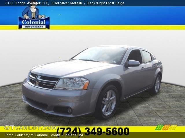 2013 Dodge Avenger SXT in Billet Silver Metallic
