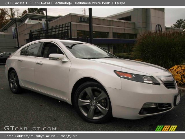 2012 Acura TL 3.7 SH-AWD Technology in Bellanova White Pearl
