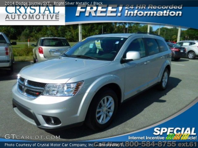 2014 Dodge Journey SXT in Bright Silver Metallic