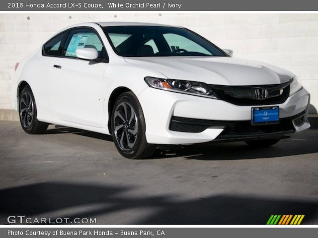 2016 Honda Accord LX-S Coupe in White Orchid Pearl