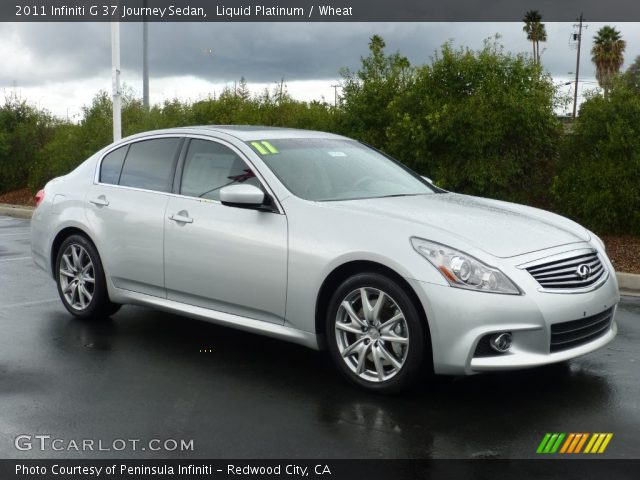 2011 Infiniti G 37 Journey Sedan in Liquid Platinum