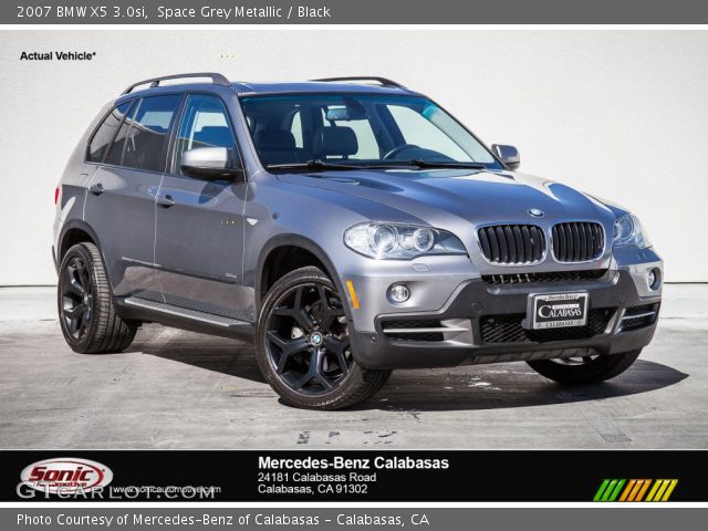 2007 BMW X5 3.0si in Space Grey Metallic