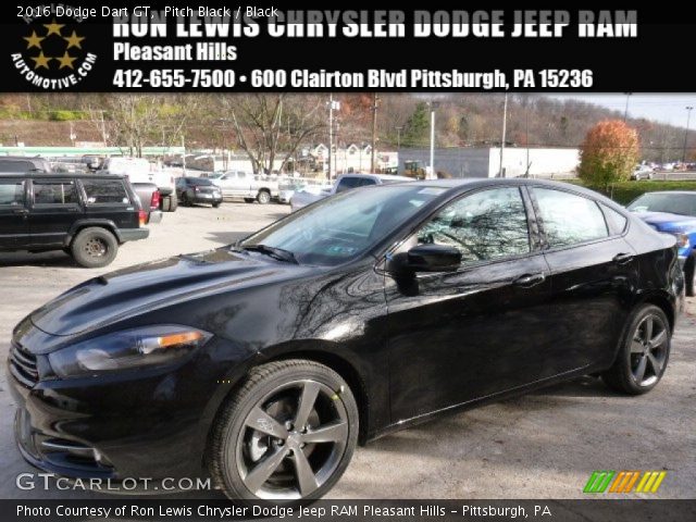 2016 Dodge Dart GT in Pitch Black