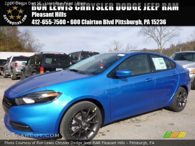 2016 Dodge Dart SE in Laser Blue Pearl