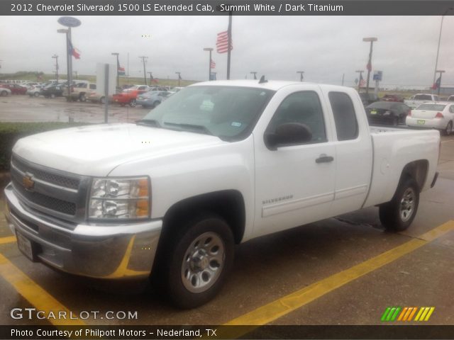 2012 Chevrolet Silverado 1500 LS Extended Cab in Summit White