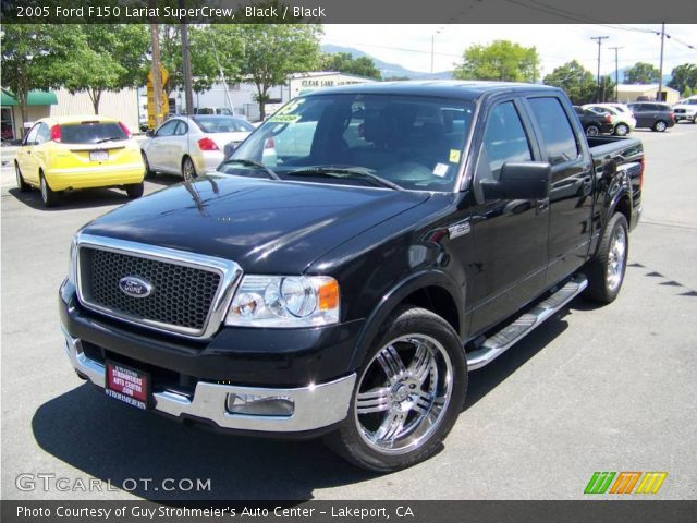 2005 Ford F150 Lariat SuperCrew in Black