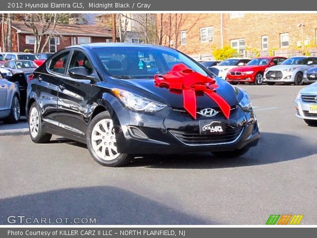 2012 Hyundai Elantra GLS in Midnight Black