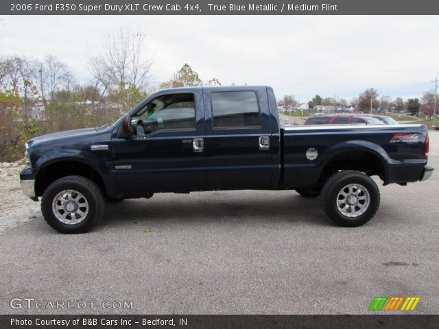 2006 Ford F350 Super Duty XLT Crew Cab 4x4 in True Blue Metallic