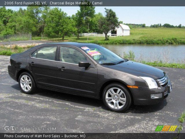 2006 Ford Fusion SEL V6 in Charcoal Beige Metallic