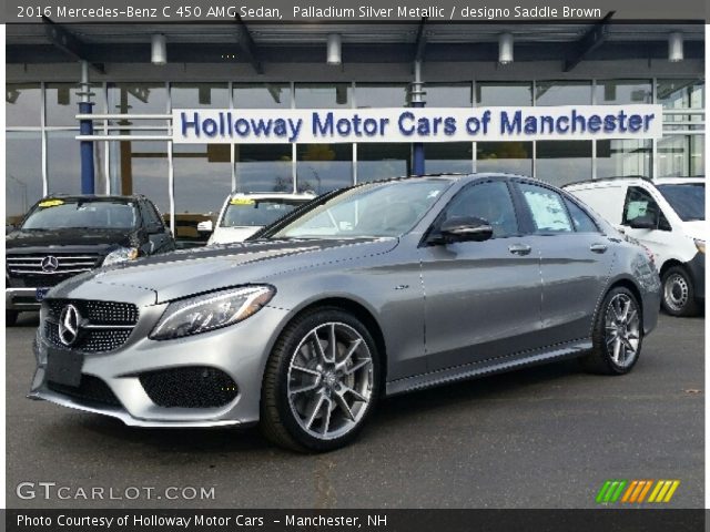 2016 Mercedes-Benz C 450 AMG Sedan in Palladium Silver Metallic