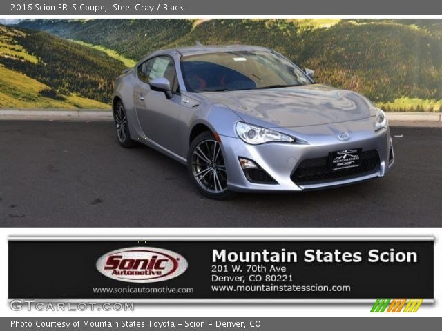 2016 Scion FR-S Coupe in Steel Gray