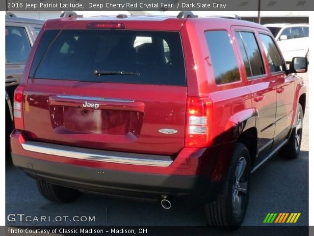 2016 Jeep Patriot Latitude in Deep Cherry Red Crystal Pearl