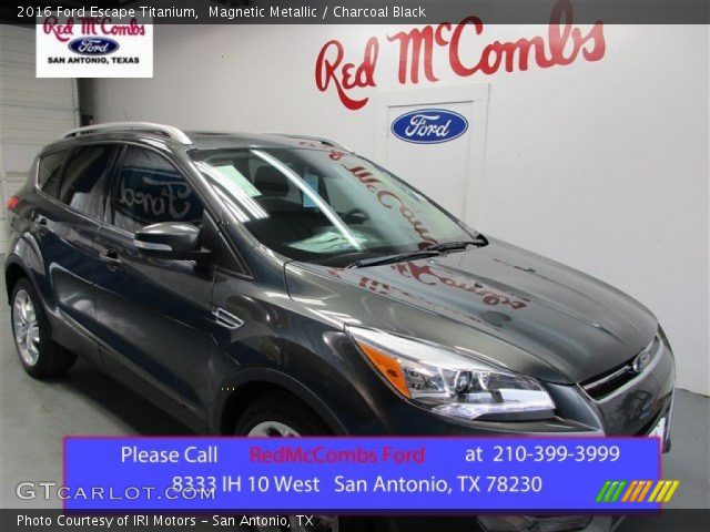 2016 Ford Escape Titanium in Magnetic Metallic