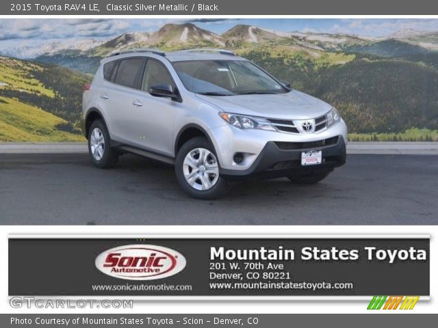 2015 Toyota RAV4 LE in Classic Silver Metallic