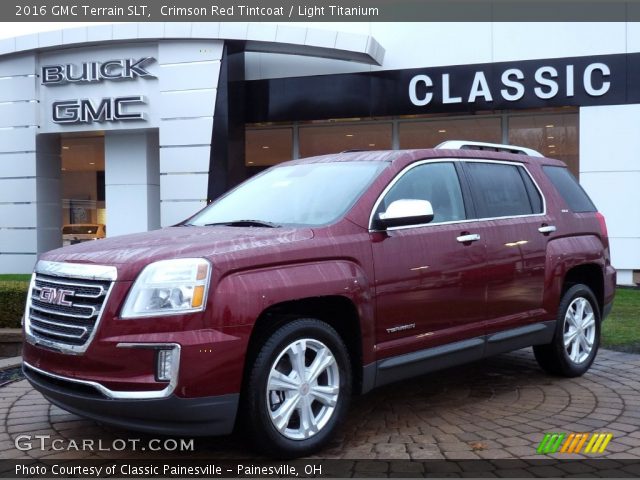 2016 GMC Terrain SLT in Crimson Red Tintcoat