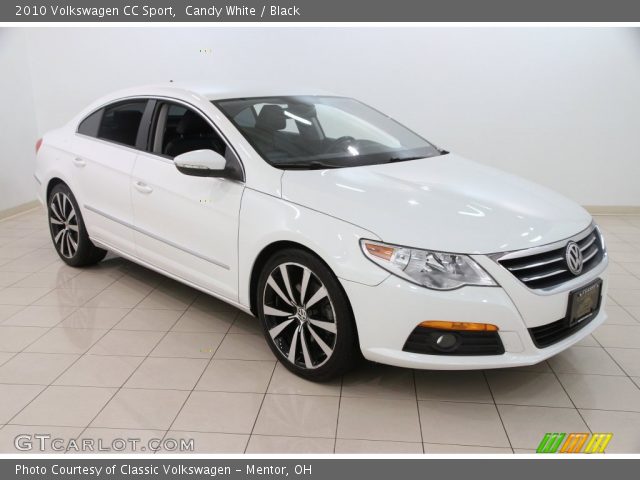 2010 Volkswagen CC Sport in Candy White