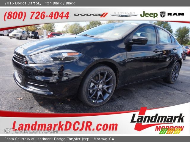 2016 Dodge Dart SE in Pitch Black