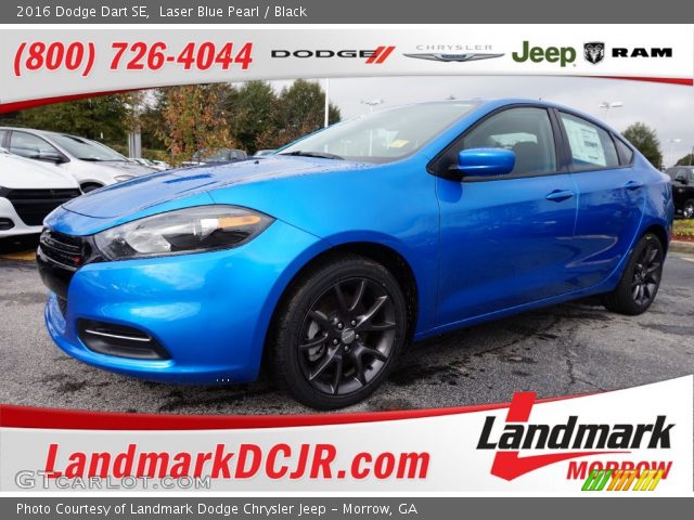 2016 Dodge Dart SE in Laser Blue Pearl