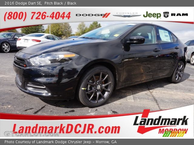 2016 Dodge Dart SE in Pitch Black
