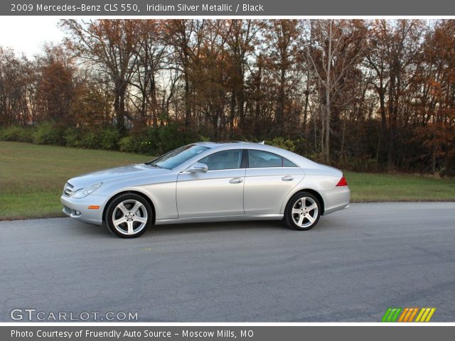 2009 Mercedes-Benz CLS 550 in Iridium Silver Metallic