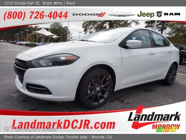2016 Dodge Dart SE in Bright White