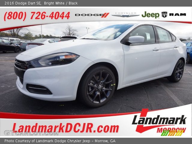2016 Dodge Dart SE in Bright White