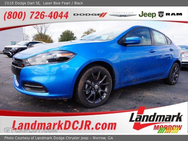2016 Dodge Dart SE in Laser Blue Pearl