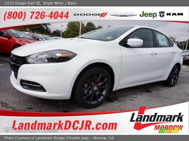 2016 Dodge Dart SE in Bright White