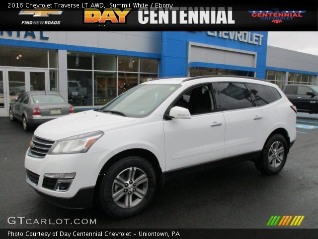 2016 Chevrolet Traverse LT AWD in Summit White