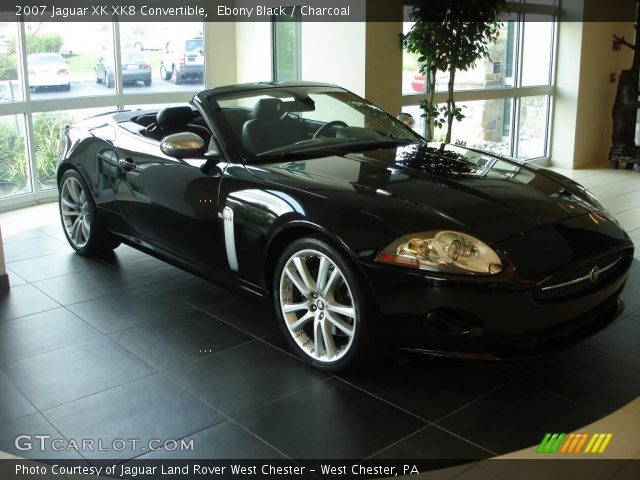 2007 Jaguar XK XK8 Convertible in Ebony Black